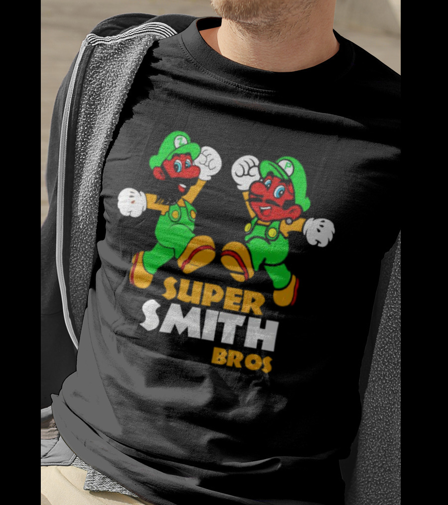 Super Smith Bros Mario Luigi T-Shirt