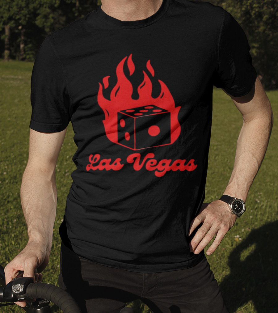 Las Vegas Dice On Fire T-Shirt