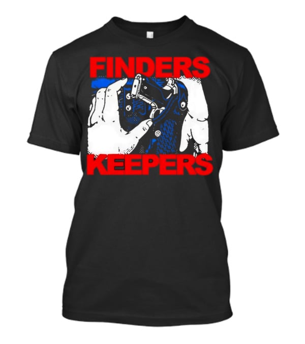 Finders Keepers Gun In Holster Pop T-Shirt