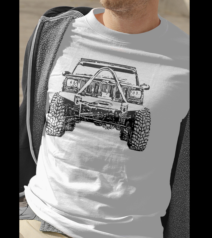 Cherokee XJ 2nd Gen Off Road Rally Dakar Jeep Adventure T-Shirt