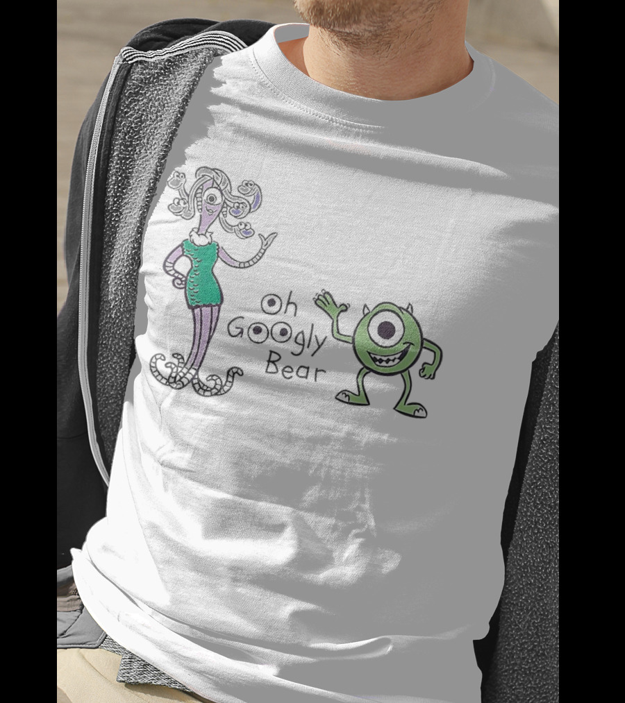 Mike Celia Oh Googly Bear Monsters Inc Characters T-Shirt