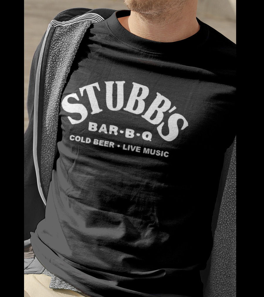 Stubb's Bar-B-Q Cold Beer Live Music Austin Venue Experience T-Shirt