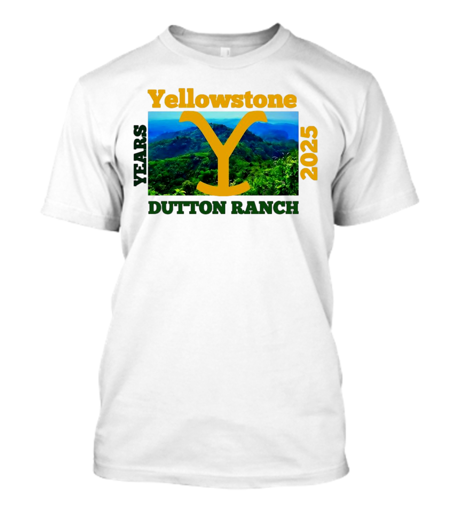 Yellowstone Y Years 2025 Dutton Ranch T-Shirt