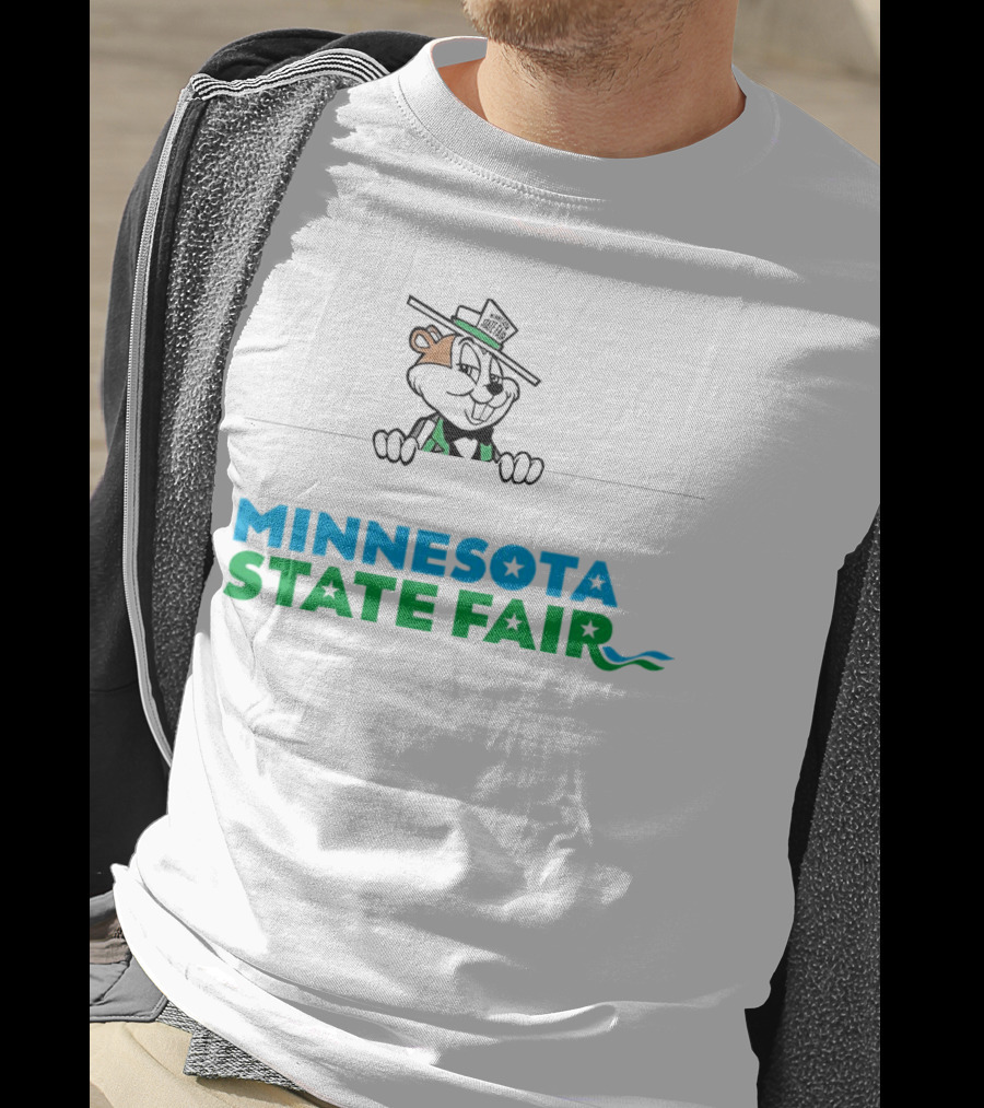 MINNESOTA STATE FAIR Gopher With Hat T-Shirt