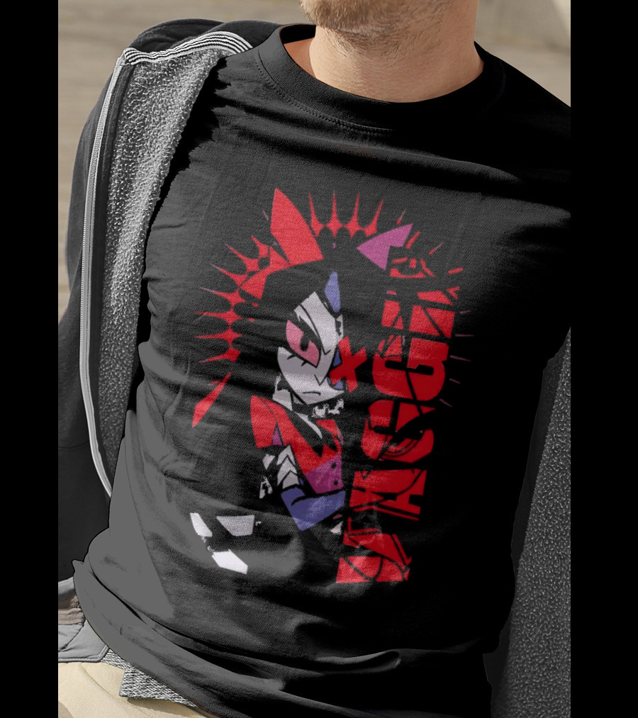 Vaggie Hazbin Hotel Edgy Character Art Concept T-Shirt