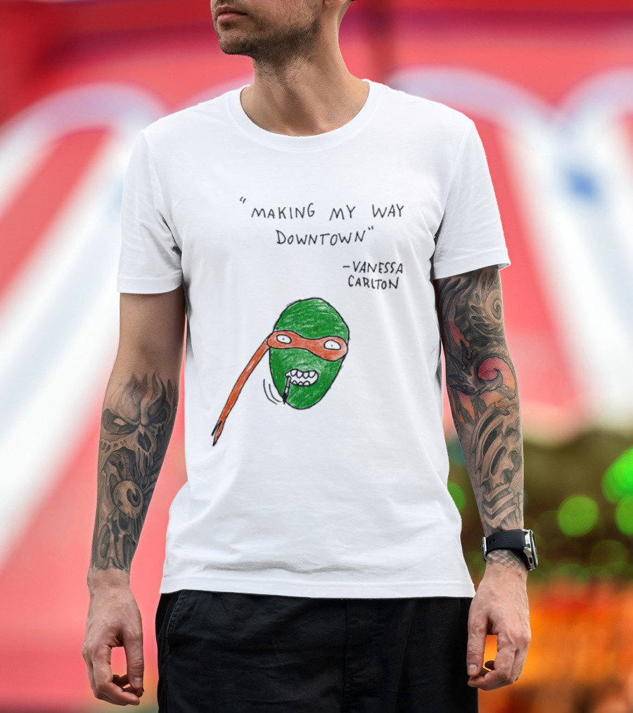 Michelangelo Making My Way Downtown Vanessa Carlton T-Shirt