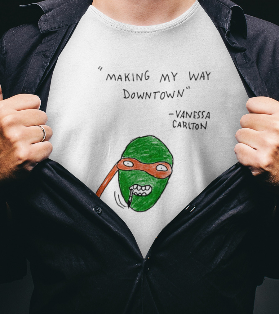 Michelangelo Making My Way Downtown Vanessa Carlton T-Shirt
