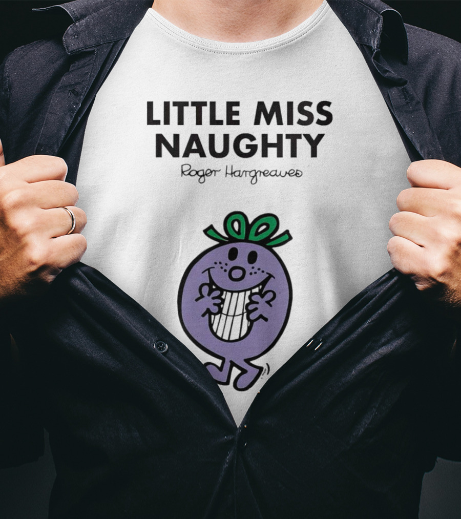 Little Miss Naughty Roger Hargreaves Mr. Men Collection T-Shirt