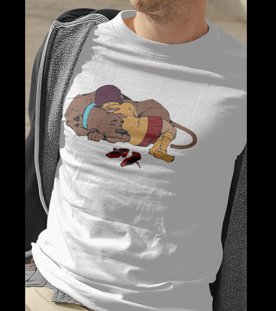 Scooby Doo Velma Dinkley Sleeping Cozy Friends T-Shirt