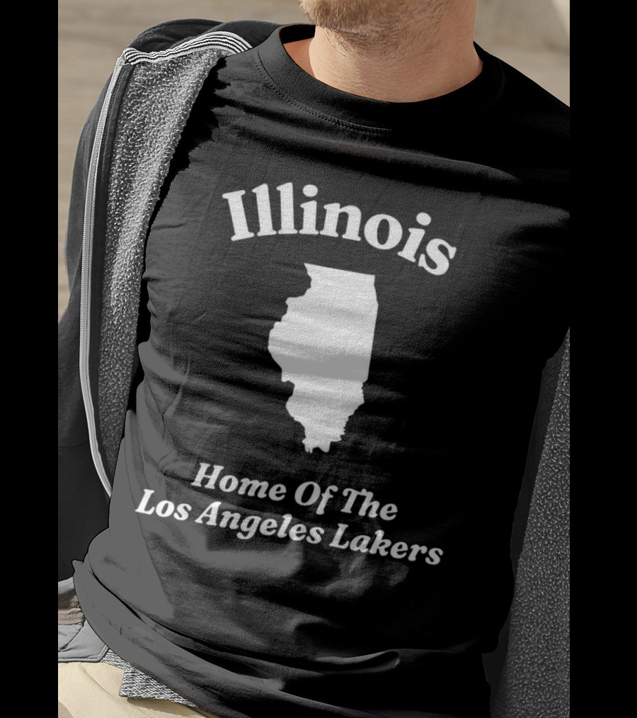Illinois Home Of The Los Angeles Lakers T-Shirt