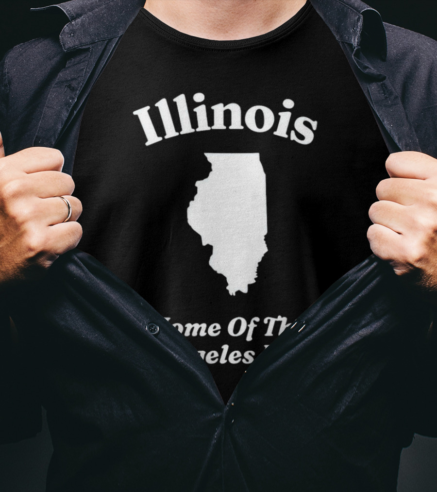 Illinois Home Of The Los Angeles Lakers T-Shirt