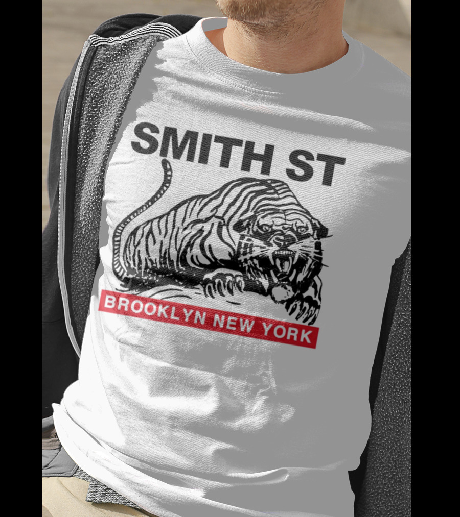 Smith St Brooklyn New York Tiger T-Shirt