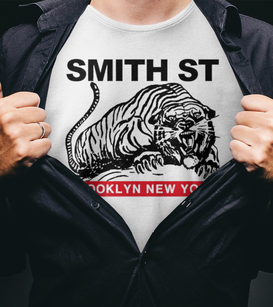 Smith St Brooklyn New York Tiger T-Shirt