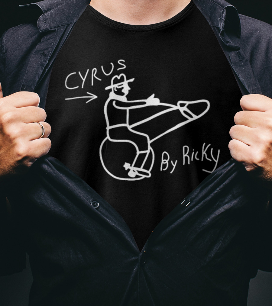 Cyrus By Ricky Trailer Park Boys Sketch T-Shirt
