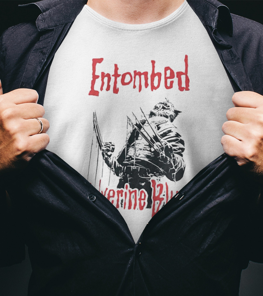 Entombed Wolverine Blues Album Cover T-Shirt