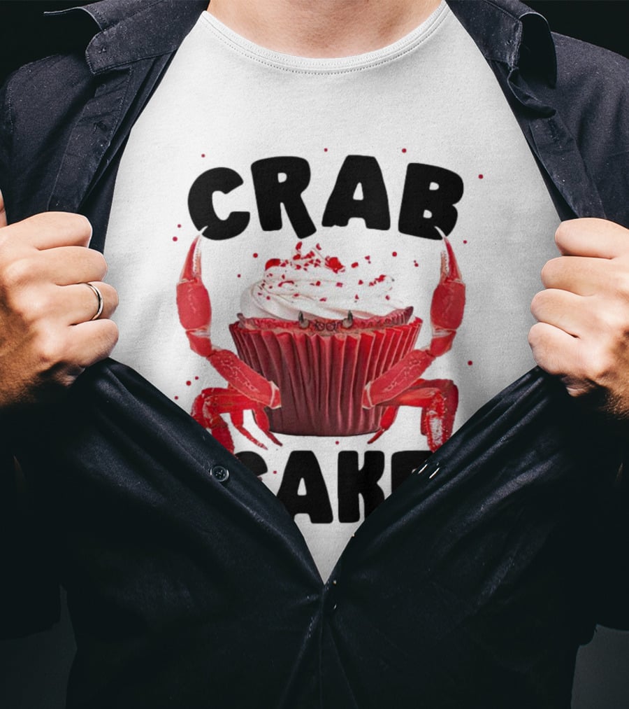 Crab Cake Cupcake Cream Crab Claws T-Shirt