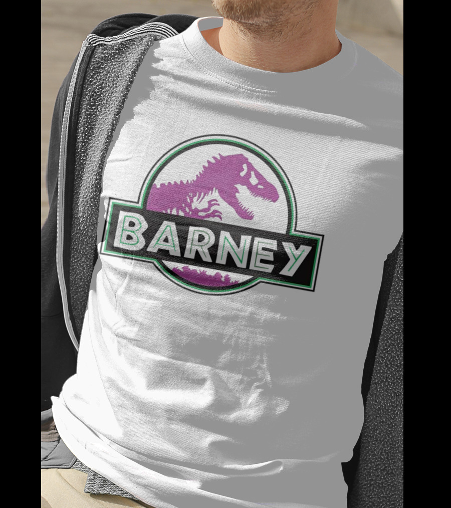 Barney Dinosaur Jurassic Dinosaur T-Shirt