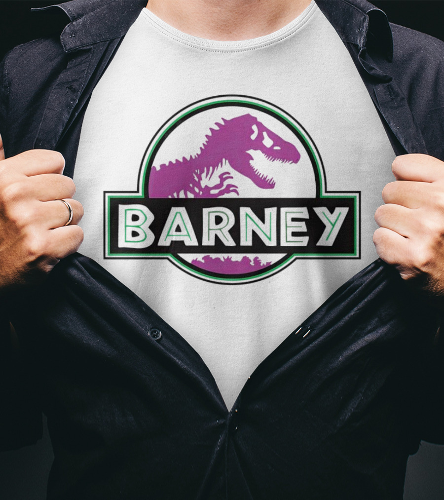 Barney Dinosaur Jurassic Dinosaur T-Shirt