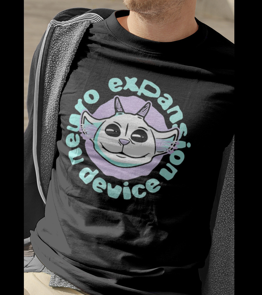 Neuro Expansion Device Alien Cat T-Shirt