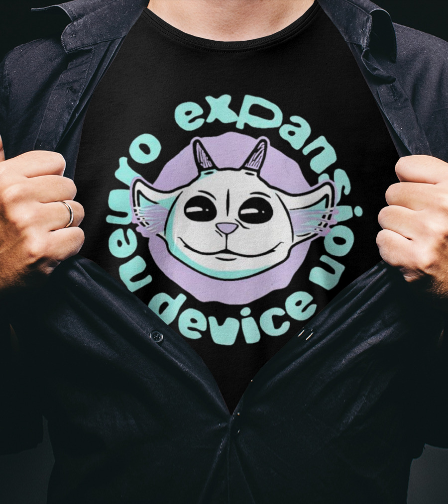 Neuro Expansion Device Alien Cat T-Shirt