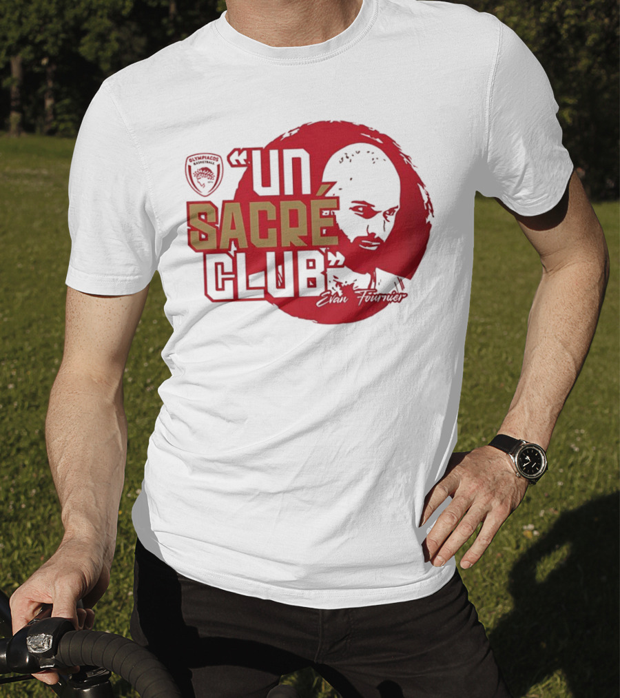 Olympique Asnières Un Sacré Club Evan Fournier T-Shirt