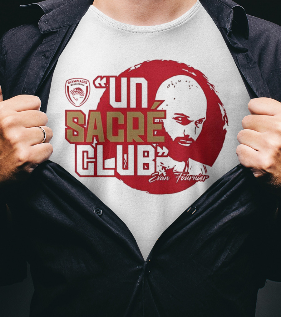 Olympique Asnières Un Sacré Club Evan Fournier T-Shirt