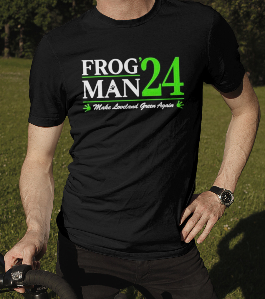 Frogman 24 Make Loveland Green Again T-Shirt