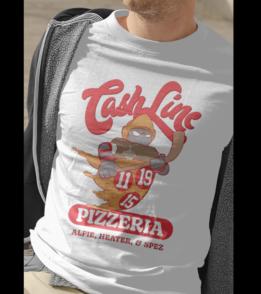 Cash Line Pizzeria Alfie Heater Spez Ottawa Senators T-Shirt