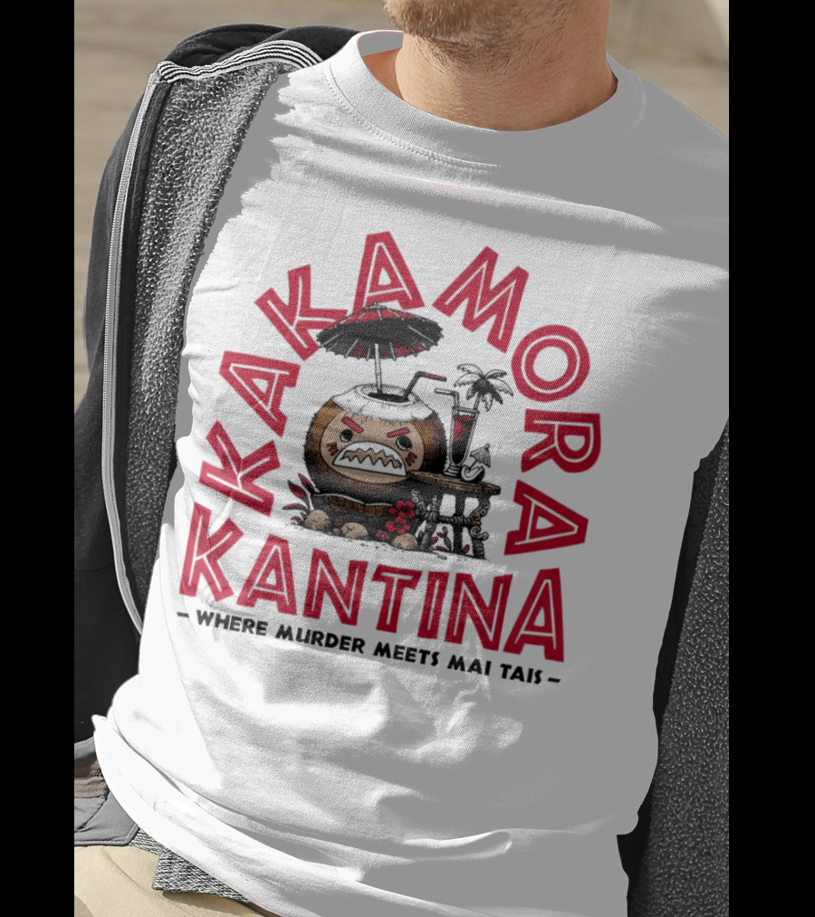 Kakamora Kantina - Where Murder Meets Mai Tais Polynesian Mischief T-Shirt