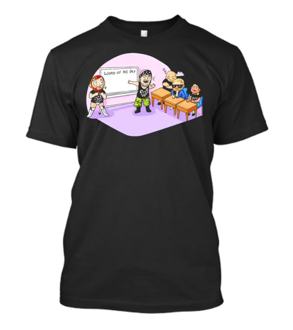 Word Of The Day Classroom With Professor Briscoe Vocab Lessons T-Shirt