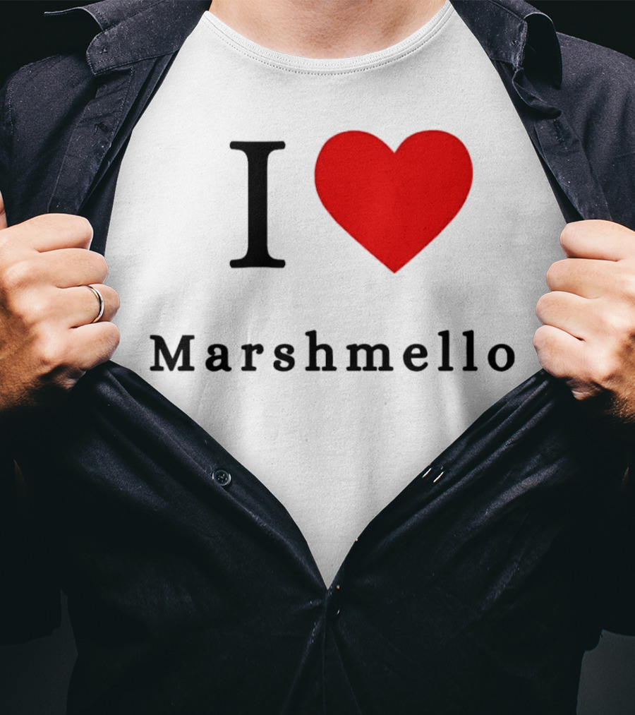 I ❤️ Marshmello T-Shirt
