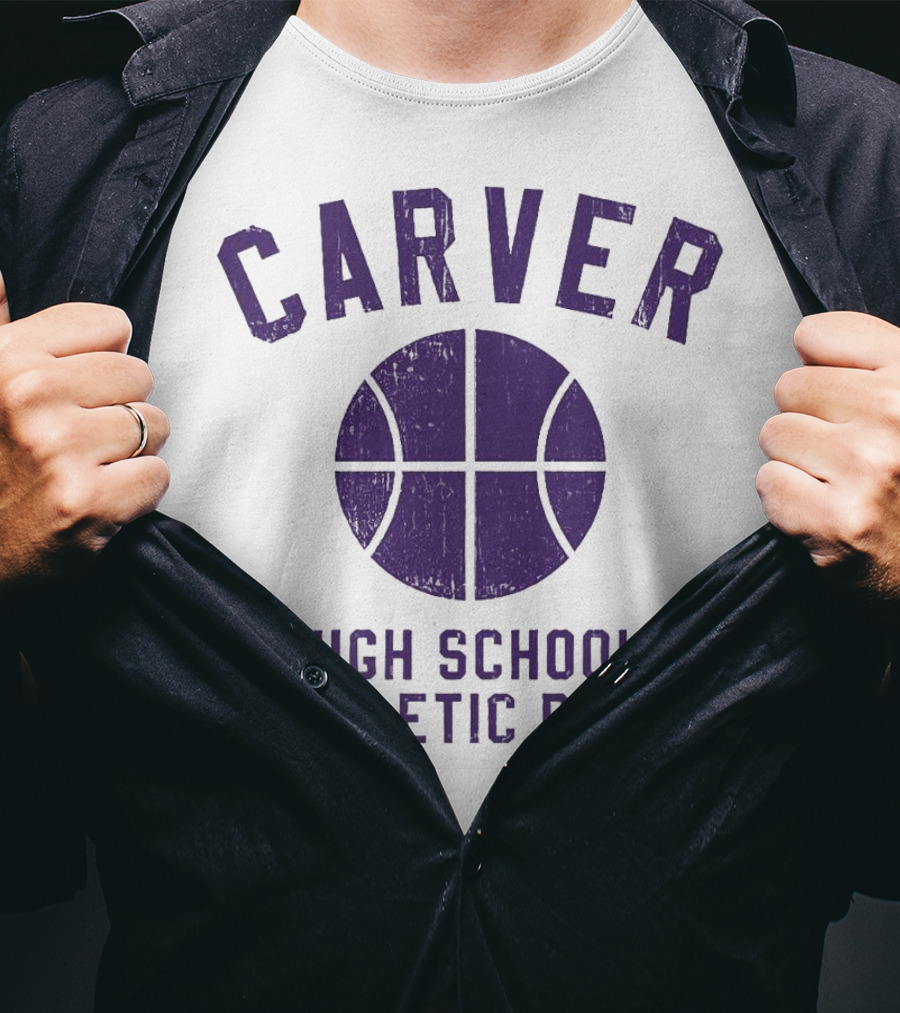 Carver High School Athletic Dept Basketball Vintage T-Shirt