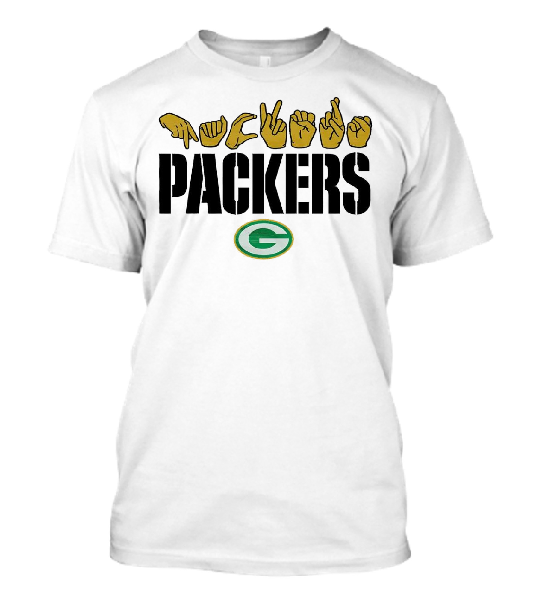 Love Sign Packers ASL Green Bay Packers T-Shirt
