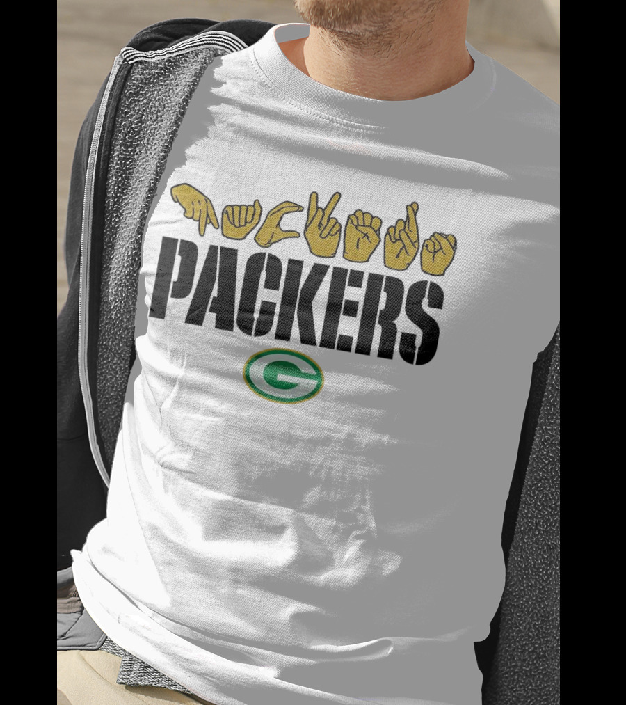 Love Sign Packers ASL Green Bay Packers T-Shirt