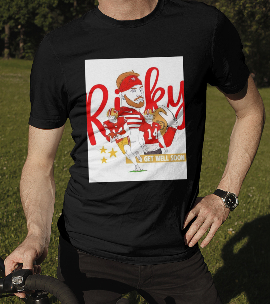 Ricky Pearsall San Francisco 49ers Get Well Soon Football T-Shirt