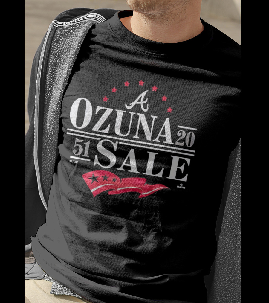 Atlanta Braves Ozuna 51 Sale T-Shirt