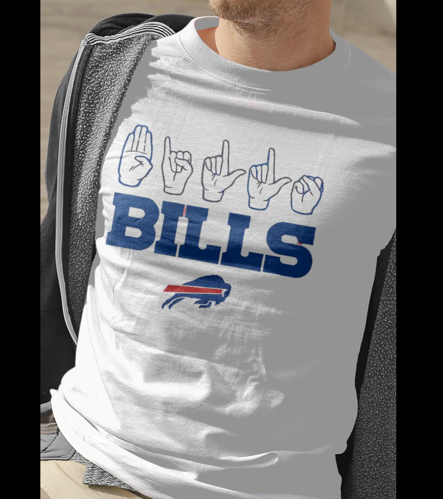 Love Bills ASL Buffalo Bills T-Shirt