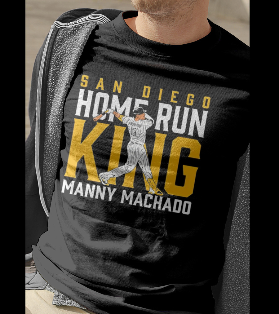 Manny Machado San Diego Home Run King Baseball Legend T-Shirt