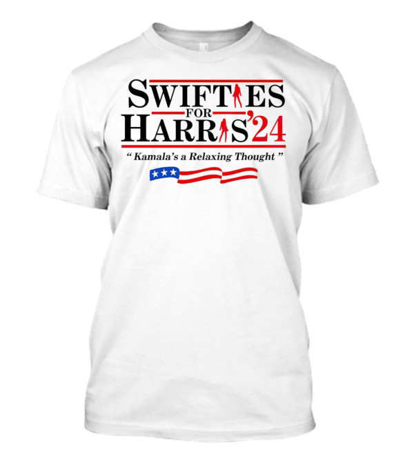 Swifties For Harris 2024 Kamala's A Relaxing Thought T-Shirt