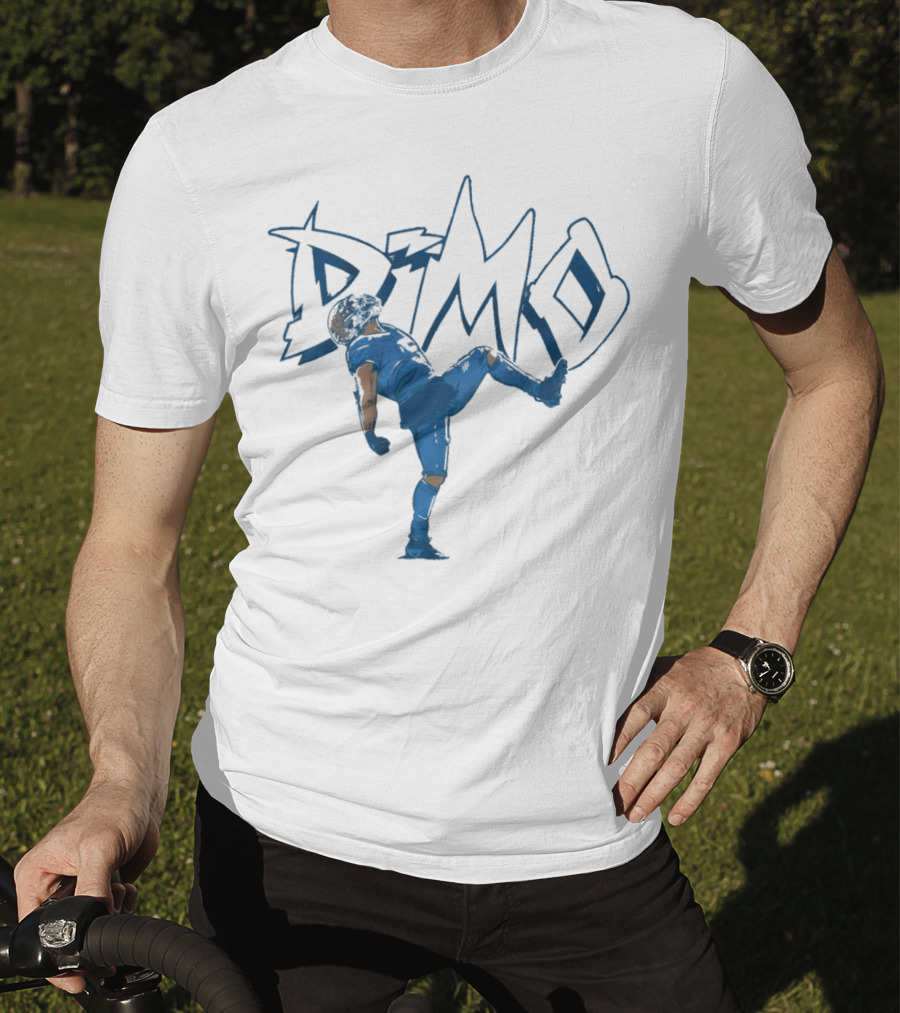 David Montgomery D-MO Football Celebration Sports T-Shirt