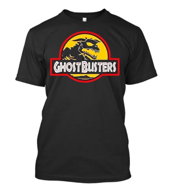 Ghost Busters Dinosaur Logo Jurassic Park T-Shirt