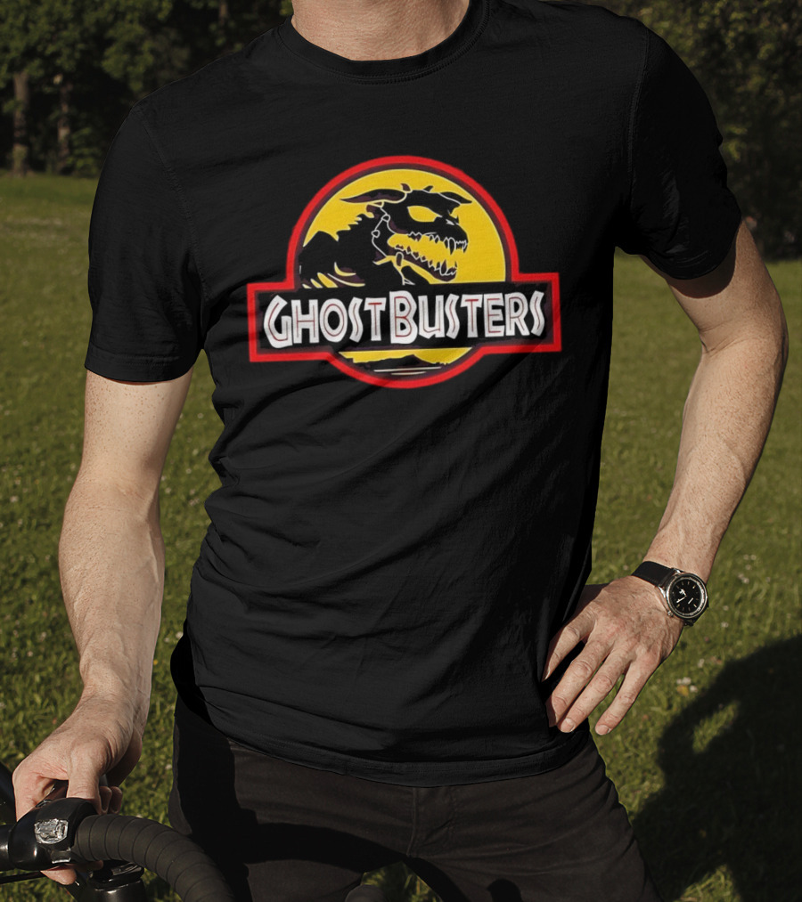 Ghost Busters Dinosaur Logo Jurassic Park T-Shirt