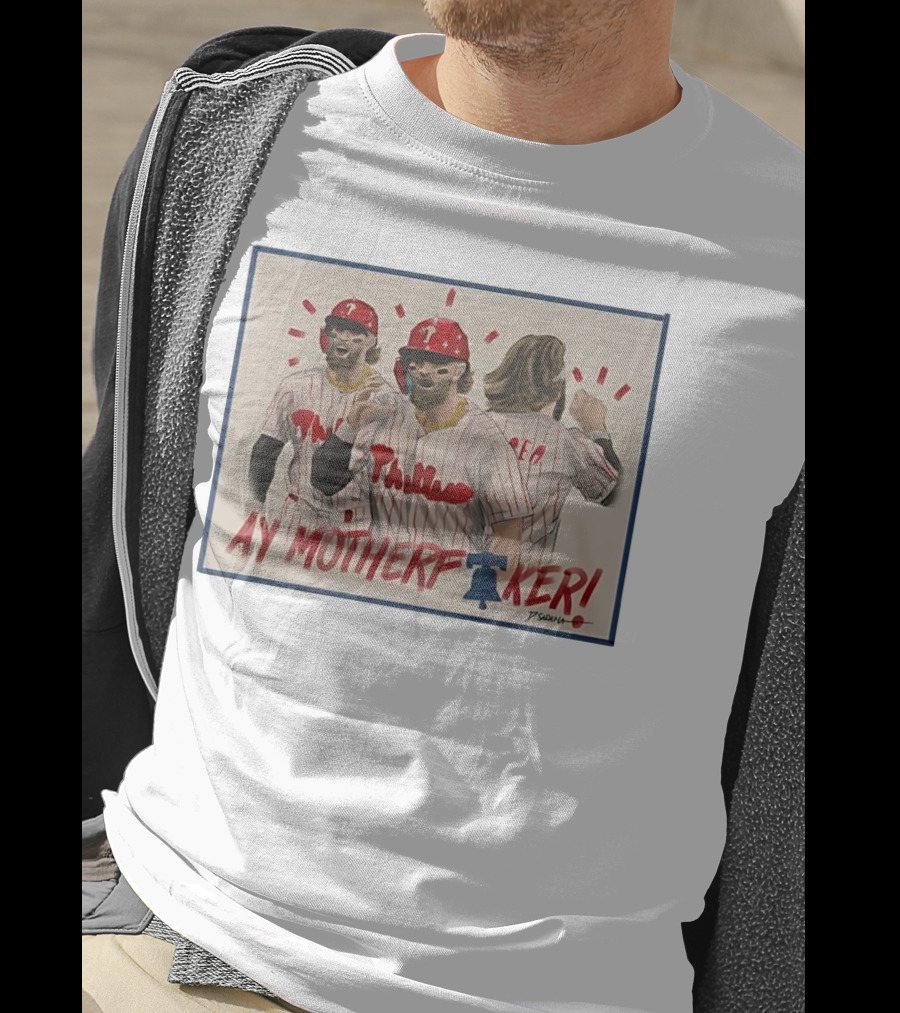 Bryce Harper Ay Motherf Ker Phillies Philadelphia T-Shirt