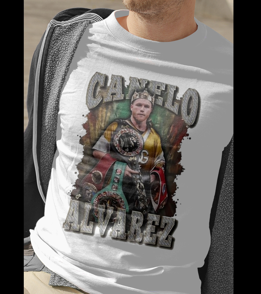 Canelo Alvarez Champion Boxing Titles Crown T-Shirt