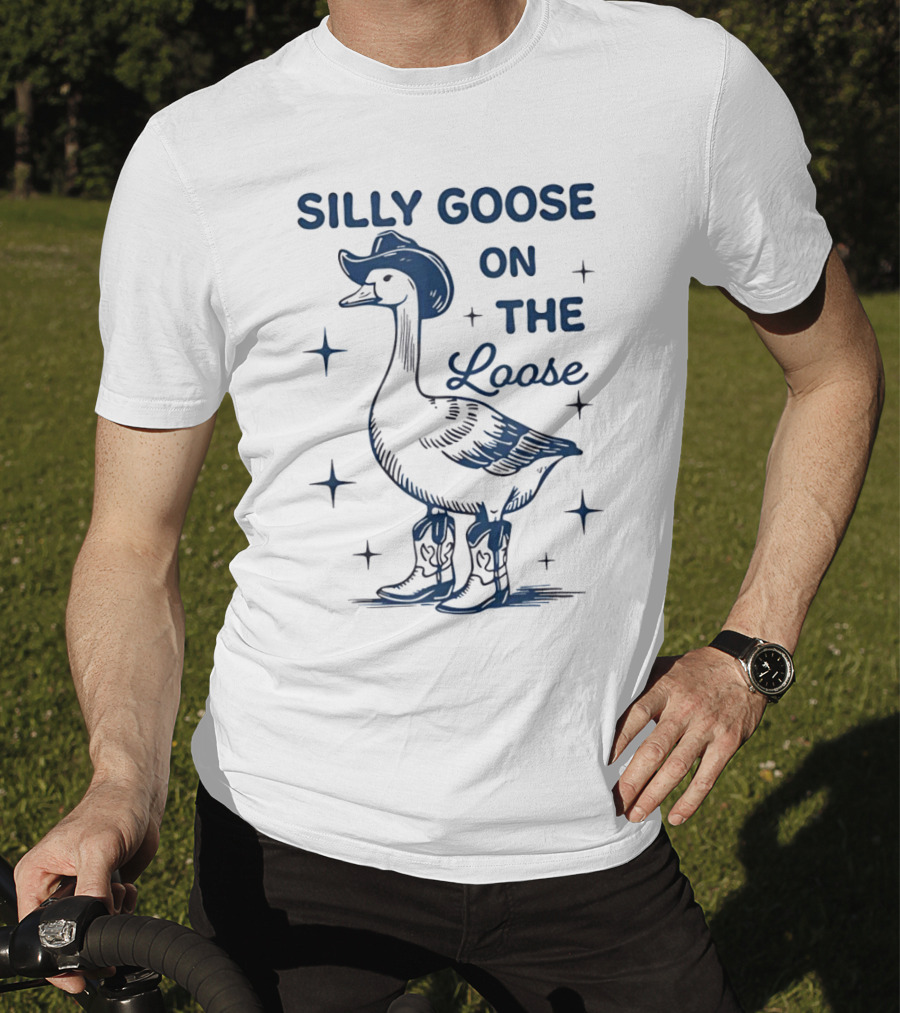 Silly Goose On The Loose Cowboy T-Shirt