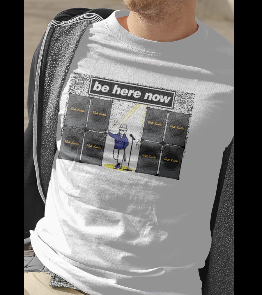 Be Here Now Dub Lodi Speaker Wall Band T-Shirt