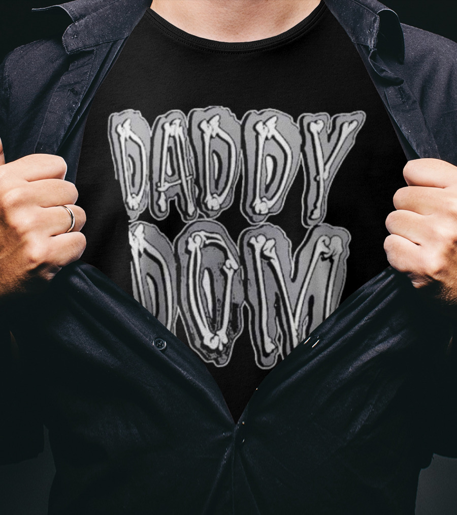 Daddy Dom Bone Lettering WWE T-Shirt