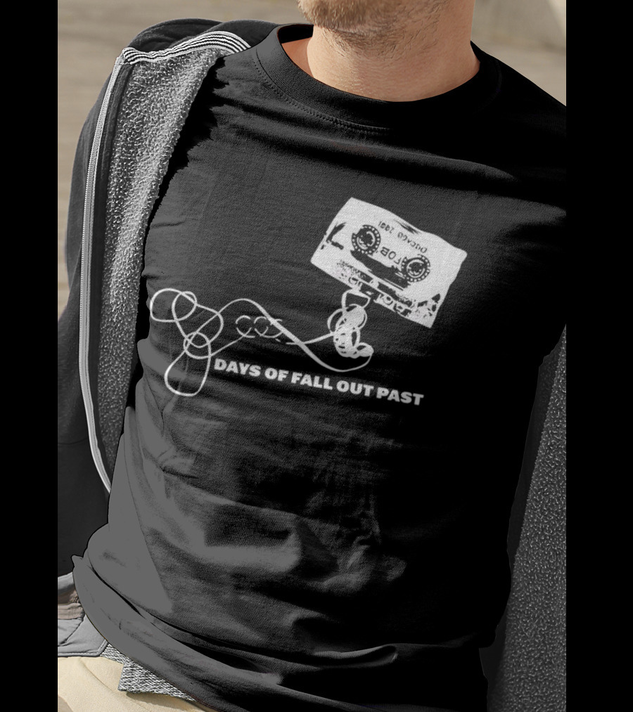 Days Of Fall Out Past Cassette Tape T-Shirt