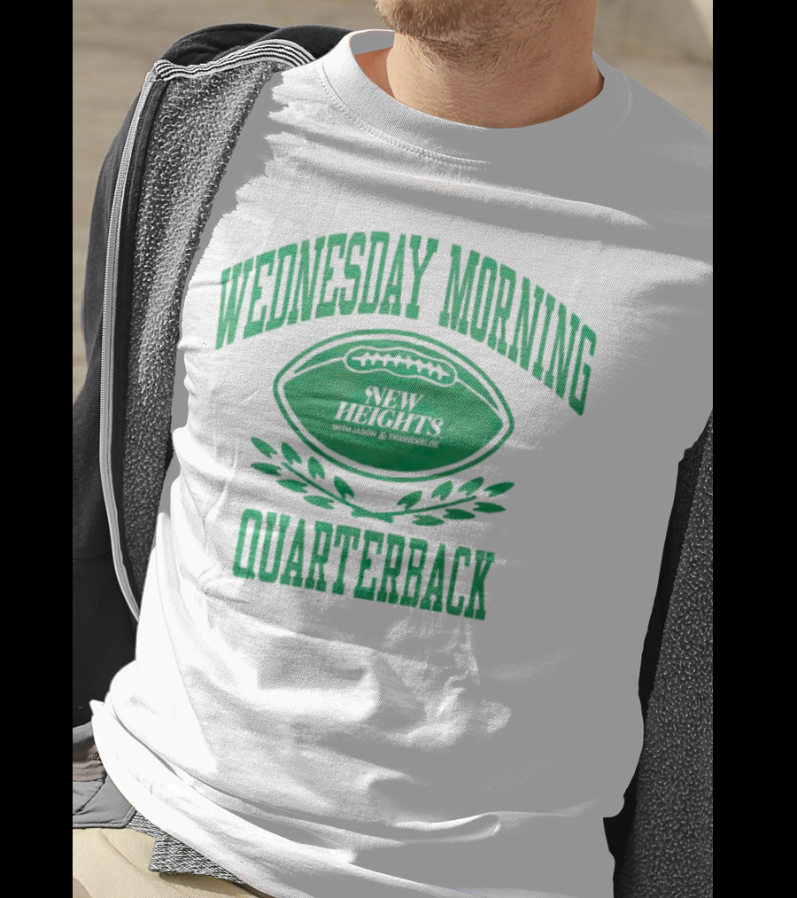 Wednesday Morning Quarterback New Heights With Jason And Travis Kelce T-Shirt