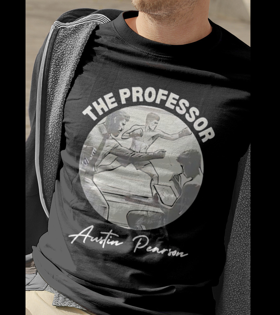 The Professor Austin Pearson Boxing Sketch T-Shirt